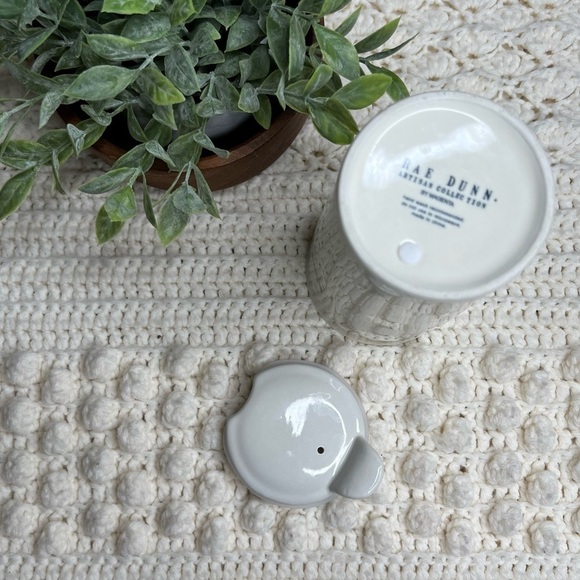 RAE DUNN ARTISAN COLLECTION “Weekday” Ceramic Tumbler W/ Lid - Picture 5 of 7